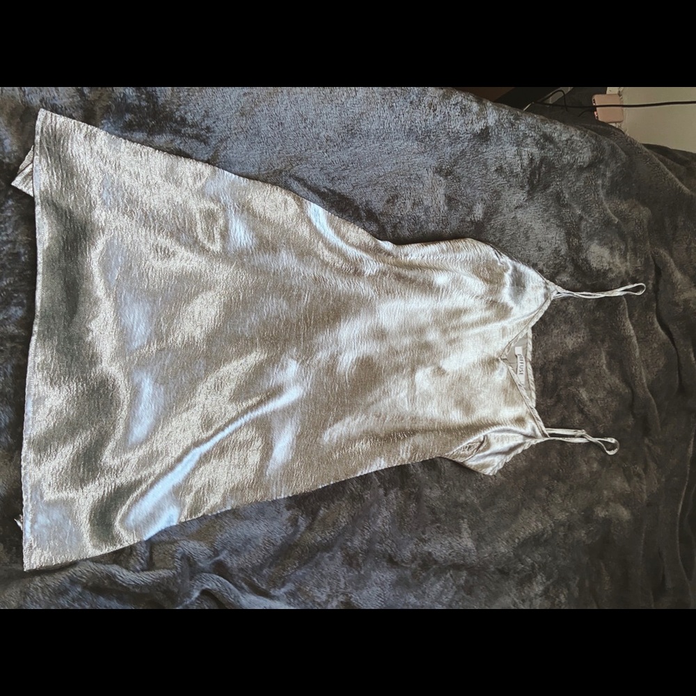 Silver dress